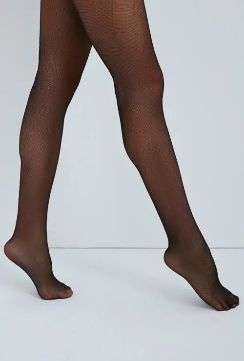 black patterned tight
